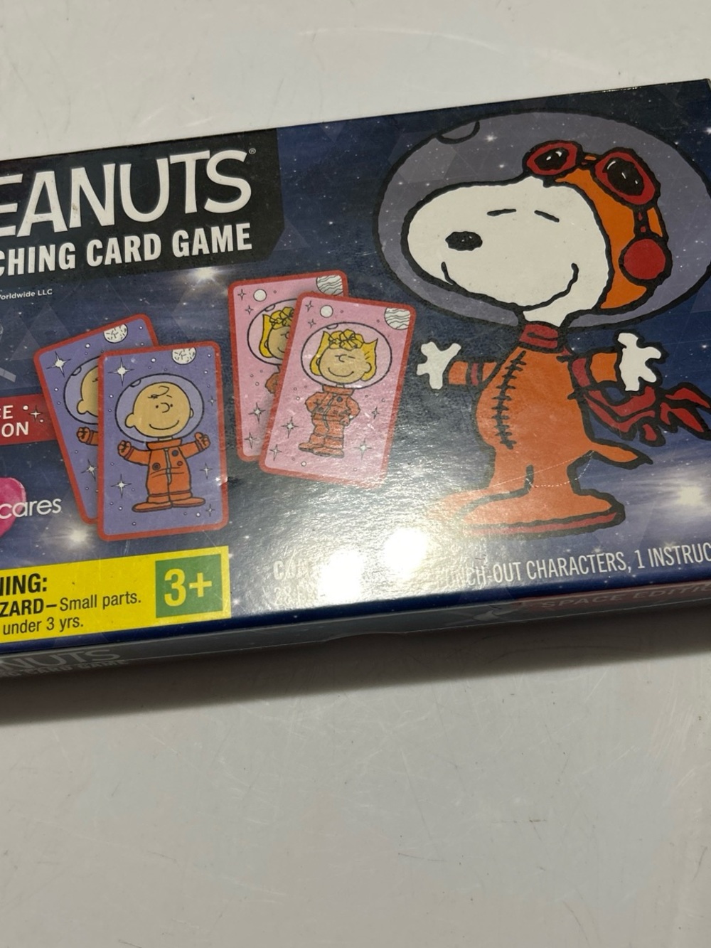 Peanuts Matching Card Game Space Edition New Unopened Sealed